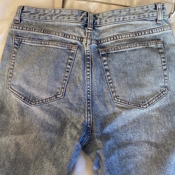 Something Navy High Rise Slit light blue Jeans, size 8 - Picture 6 of 6